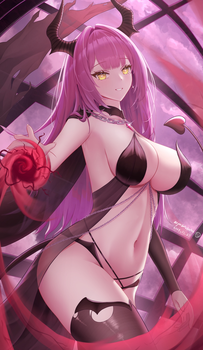 This is a pixiv picture whose title is デヴォンシャー.