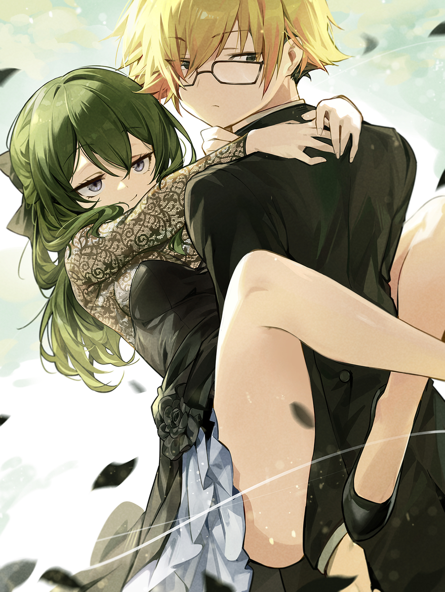 This is a pixiv picture whose title is -どうせ分身でしょ？.