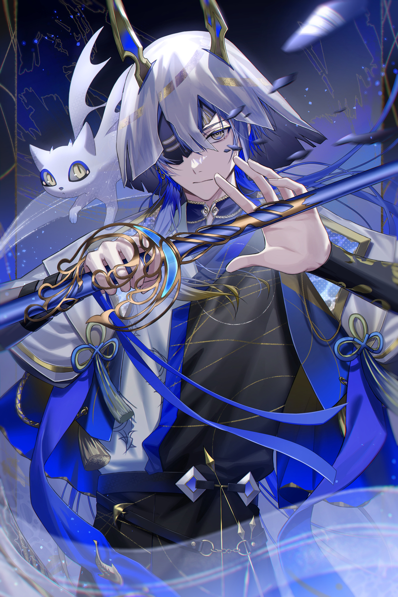 This is a pixiv picture whose title is 小柳ロウ.