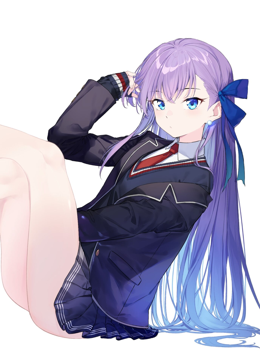 This is a pixiv picture whose title is 学パロメルト๑´∀`๑)_.