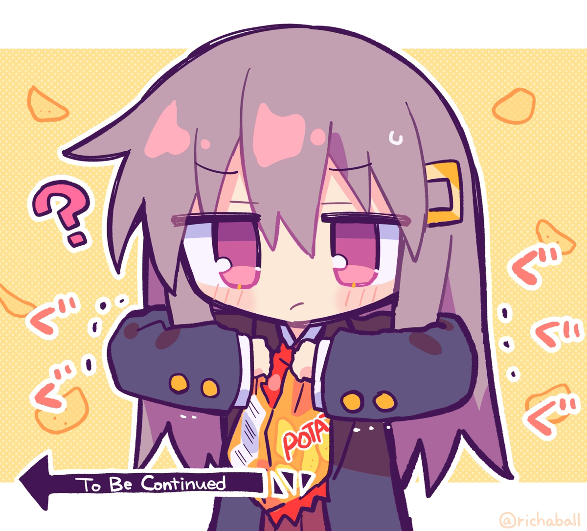 This is a pixiv picture whose title is 🥔.