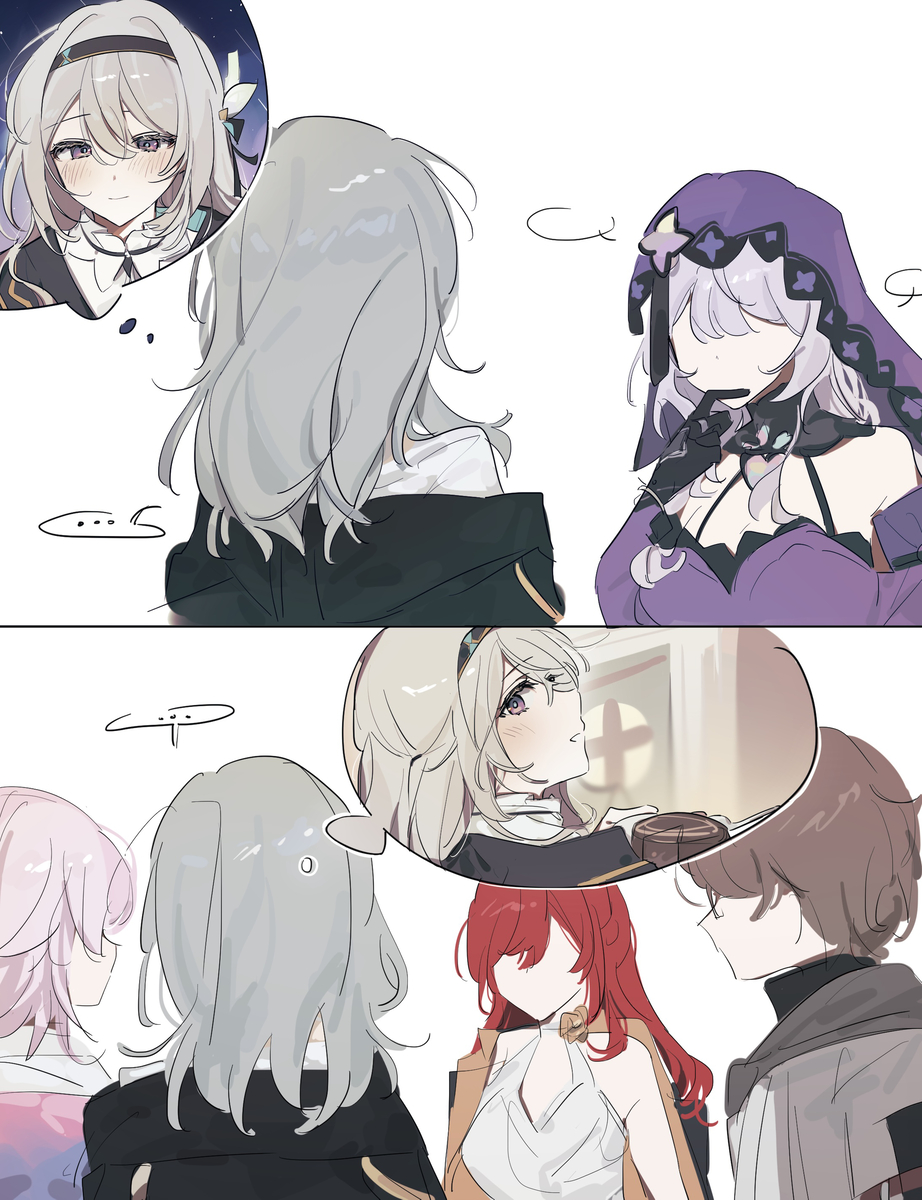 This is a pixiv picture whose title is 2.1 🥲.