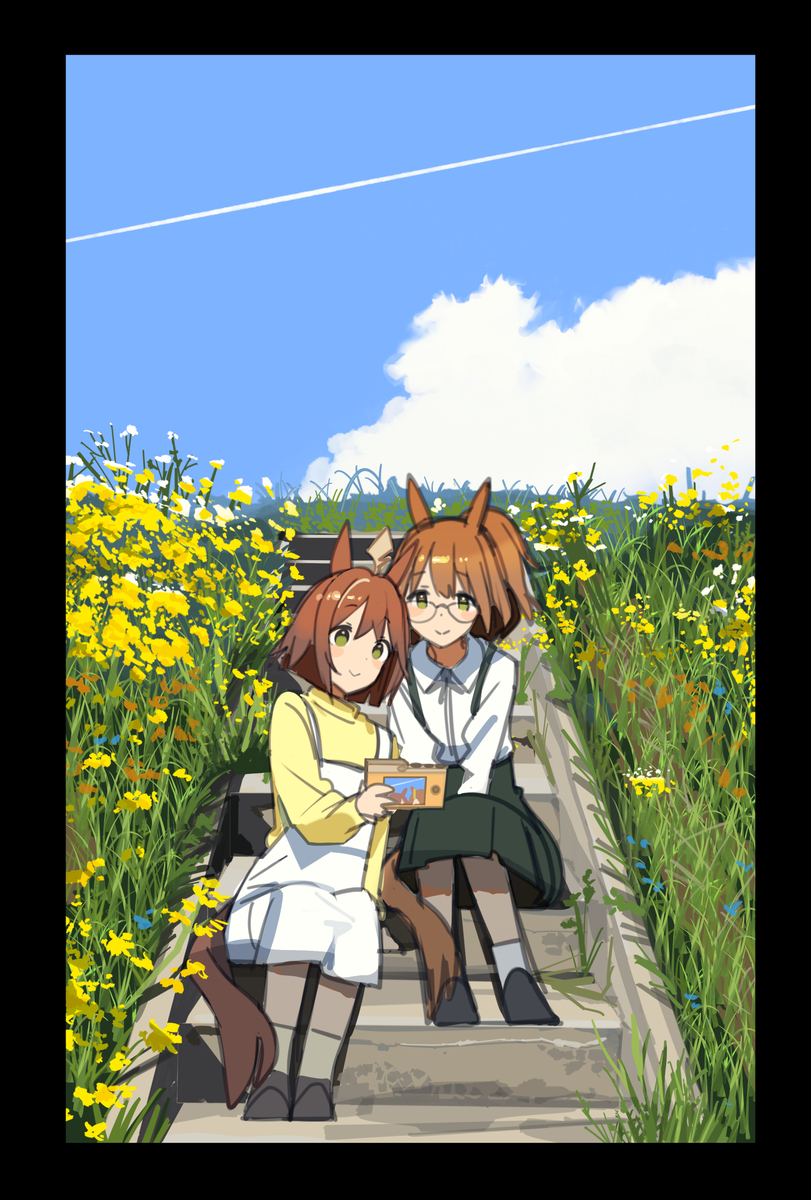 This is a pixiv picture whose title is 花言葉は小さな幸せ、.