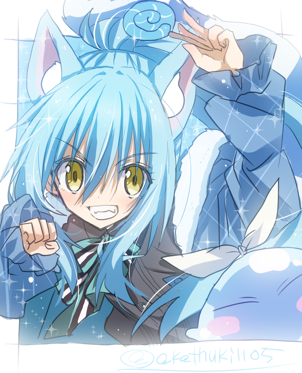 This is a pixiv picture whose title is チェシャ猫リムル様.