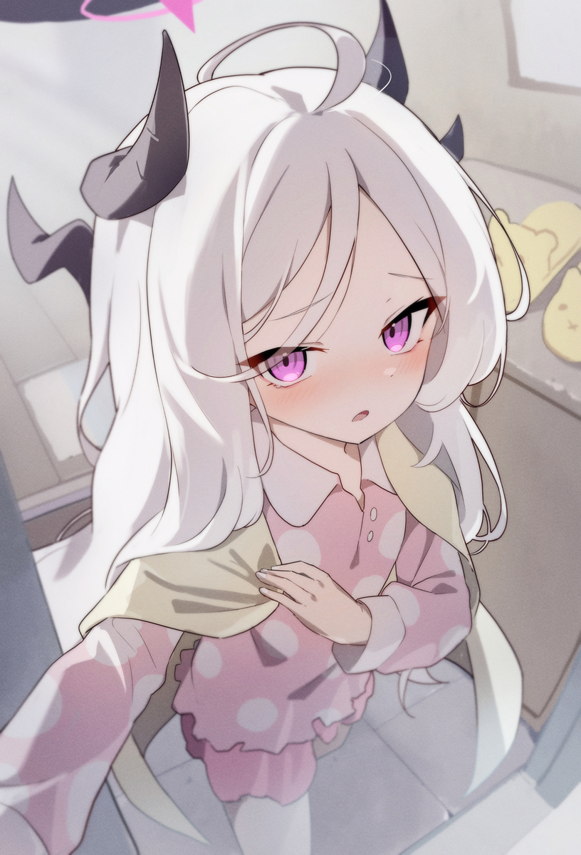 This is a pixiv picture whose title is 入ってきて.