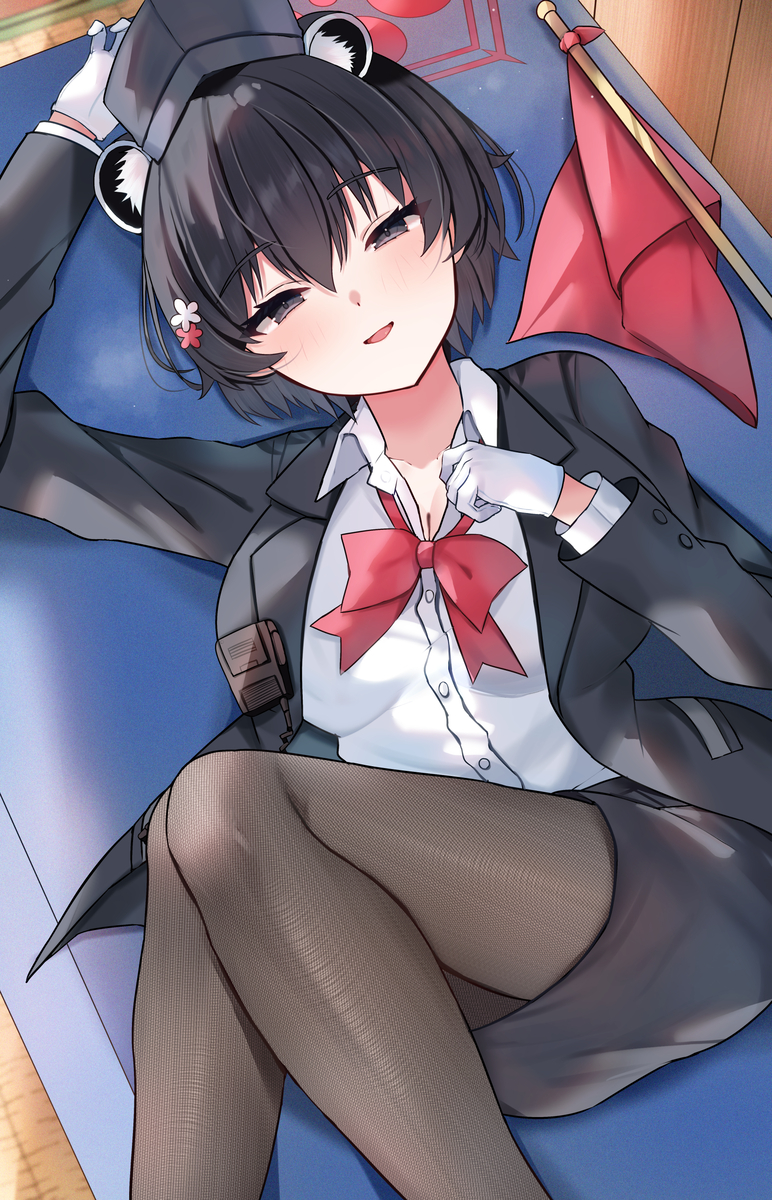 This is a pixiv picture whose title is いたずらしてもいいよ・・・♡.