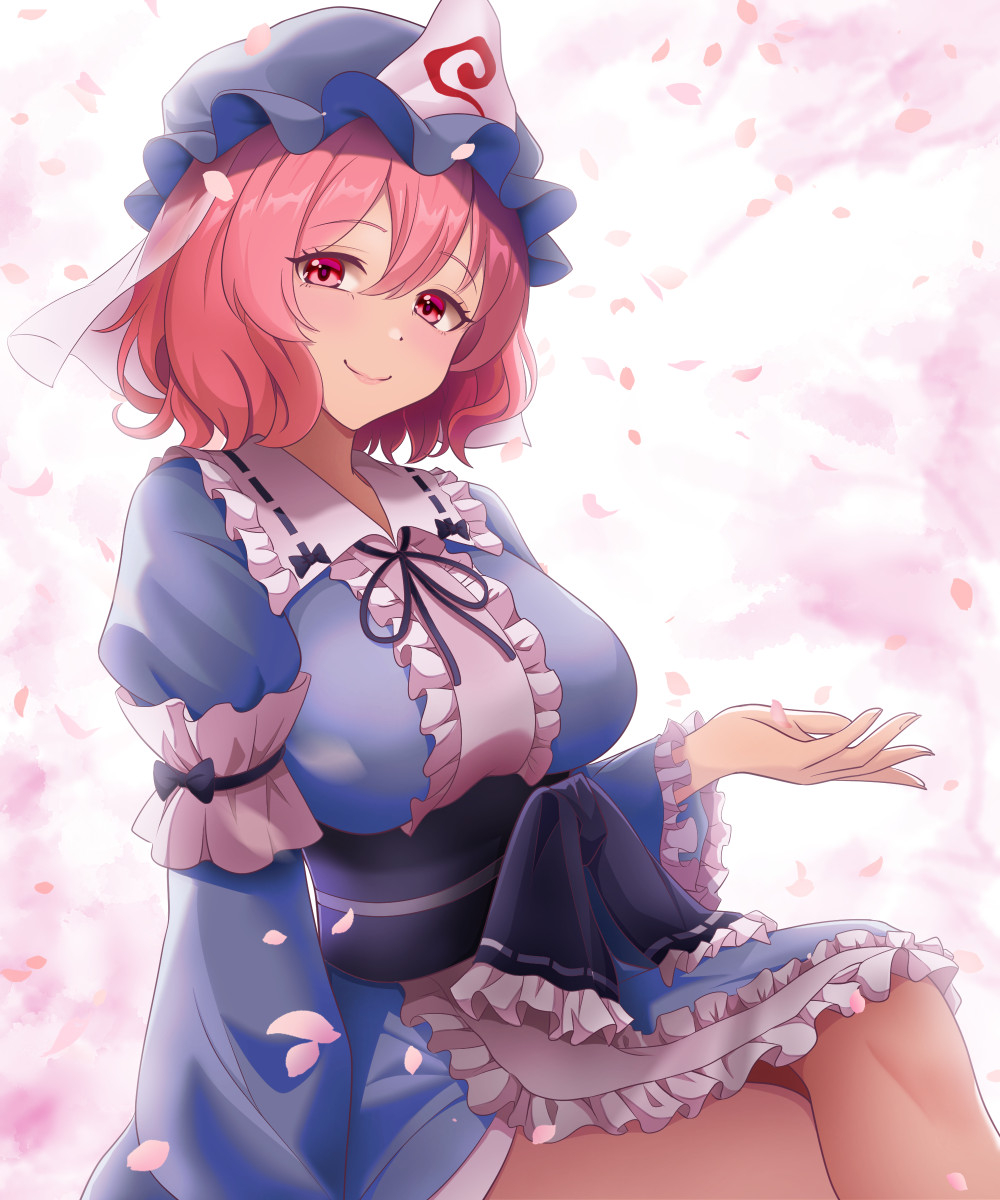 This is a pixiv picture whose title is 桜花爛漫.