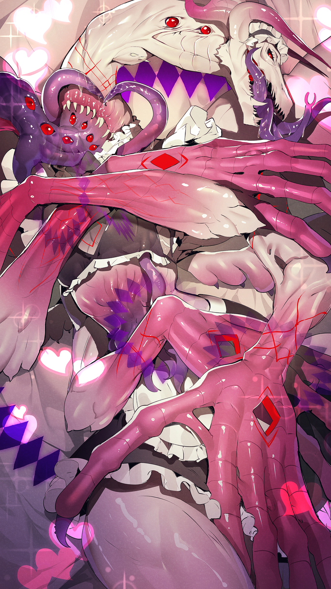 This is a pixiv picture whose title is ドラゴンメイドディス・パテル.