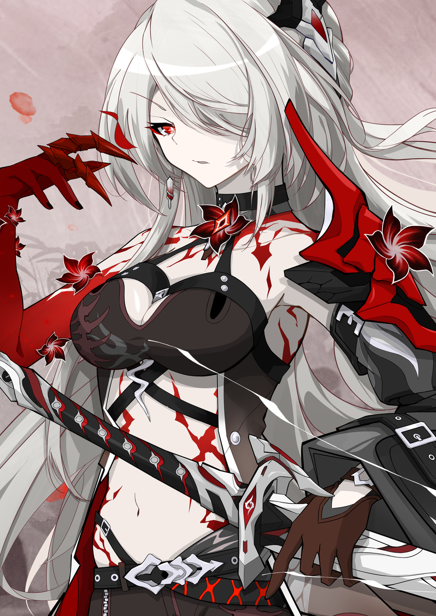 This is a pixiv picture whose title is 黄泉-星穹轨道.