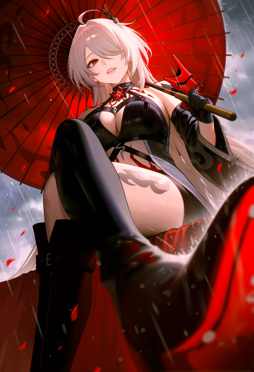This is a pixiv picture whose title is 黄泉(スターレイル).