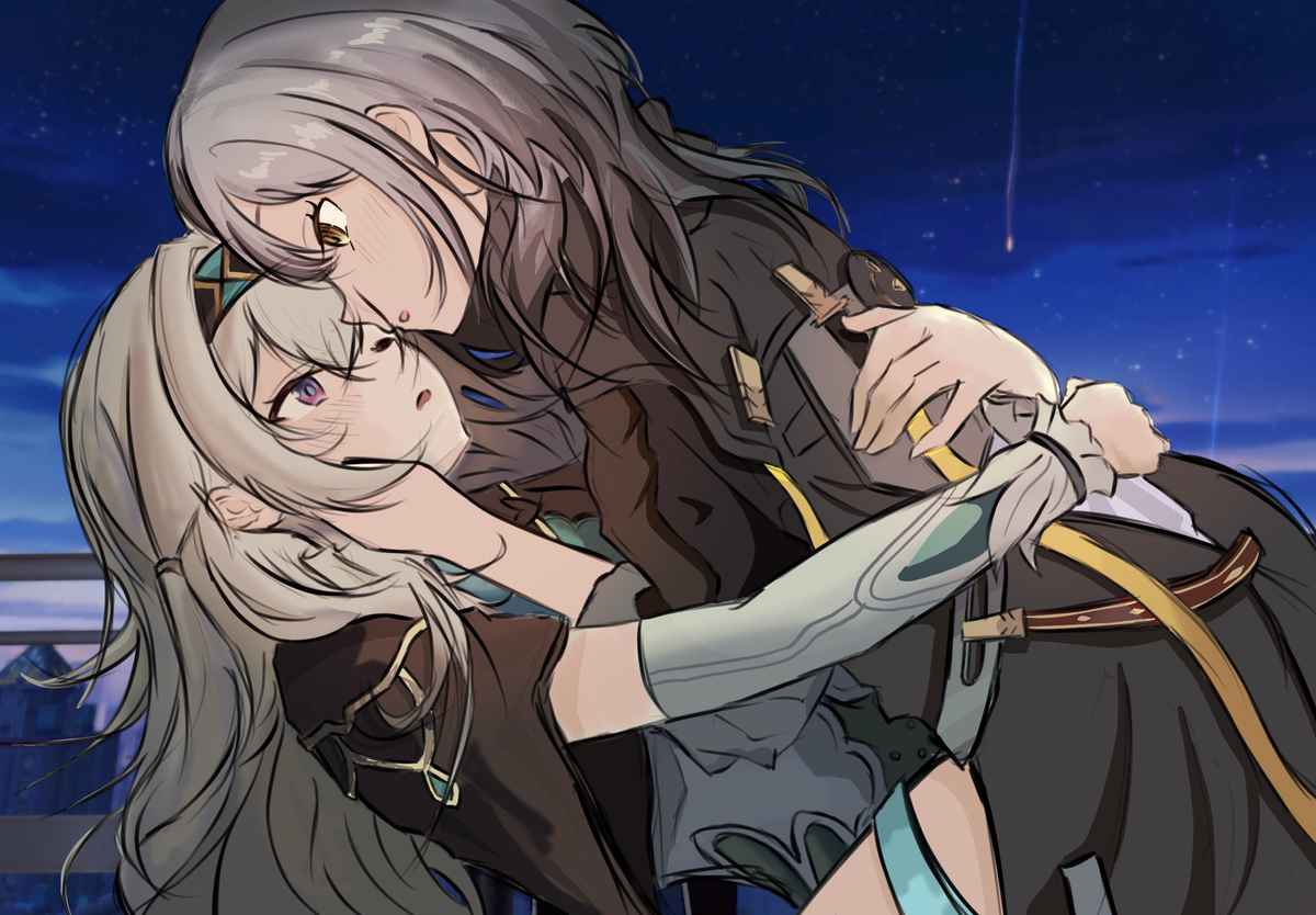 This is a pixiv picture whose title is 流萤.