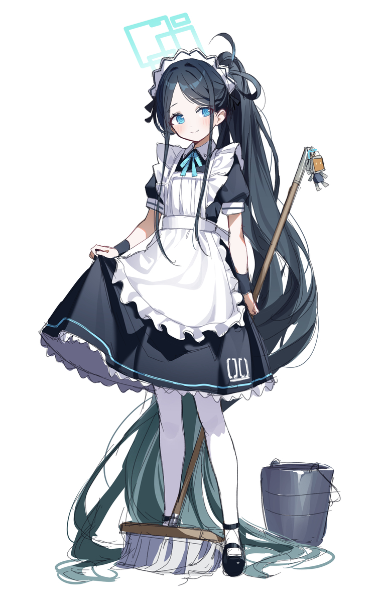 This is a pixiv picture whose title is maidris.