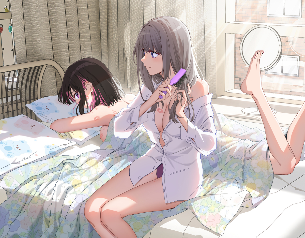 This is a pixiv picture whose title is 激战后清晨.