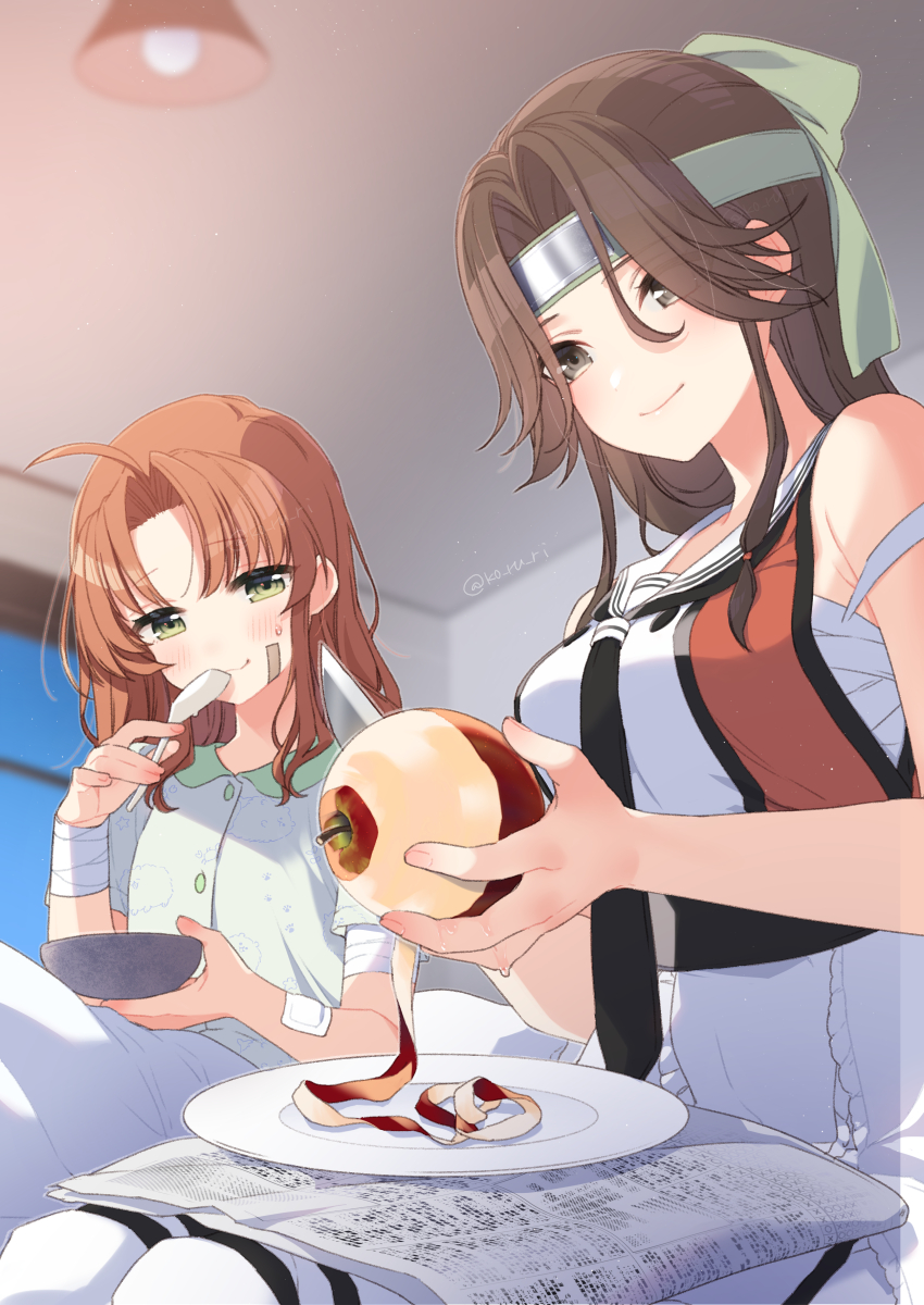 This is a pixiv picture whose title is 【Skeb】神通＆陽炎.