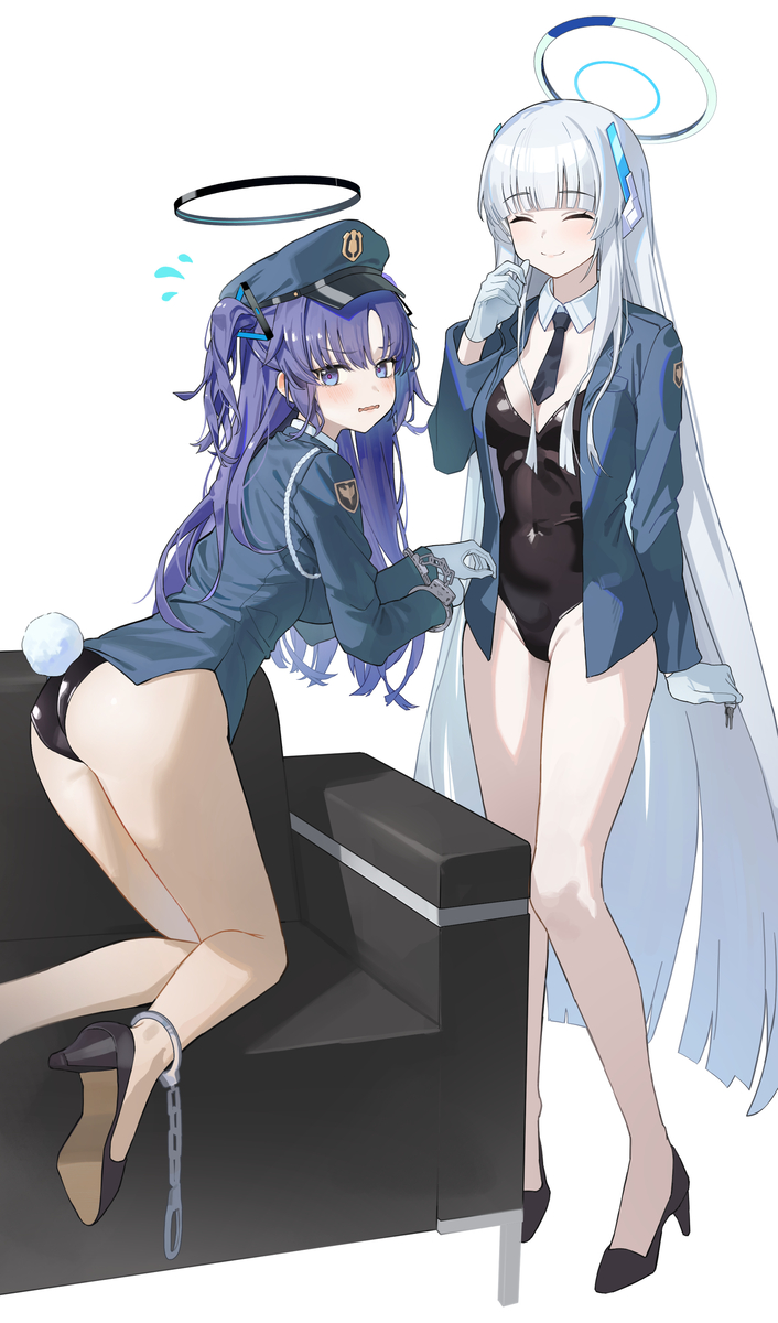 This is a pixiv picture whose title is バニ警察ユウカ, ノア.