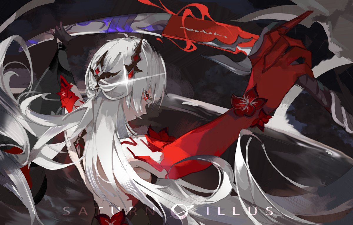 This is a pixiv picture whose title is Acheron.