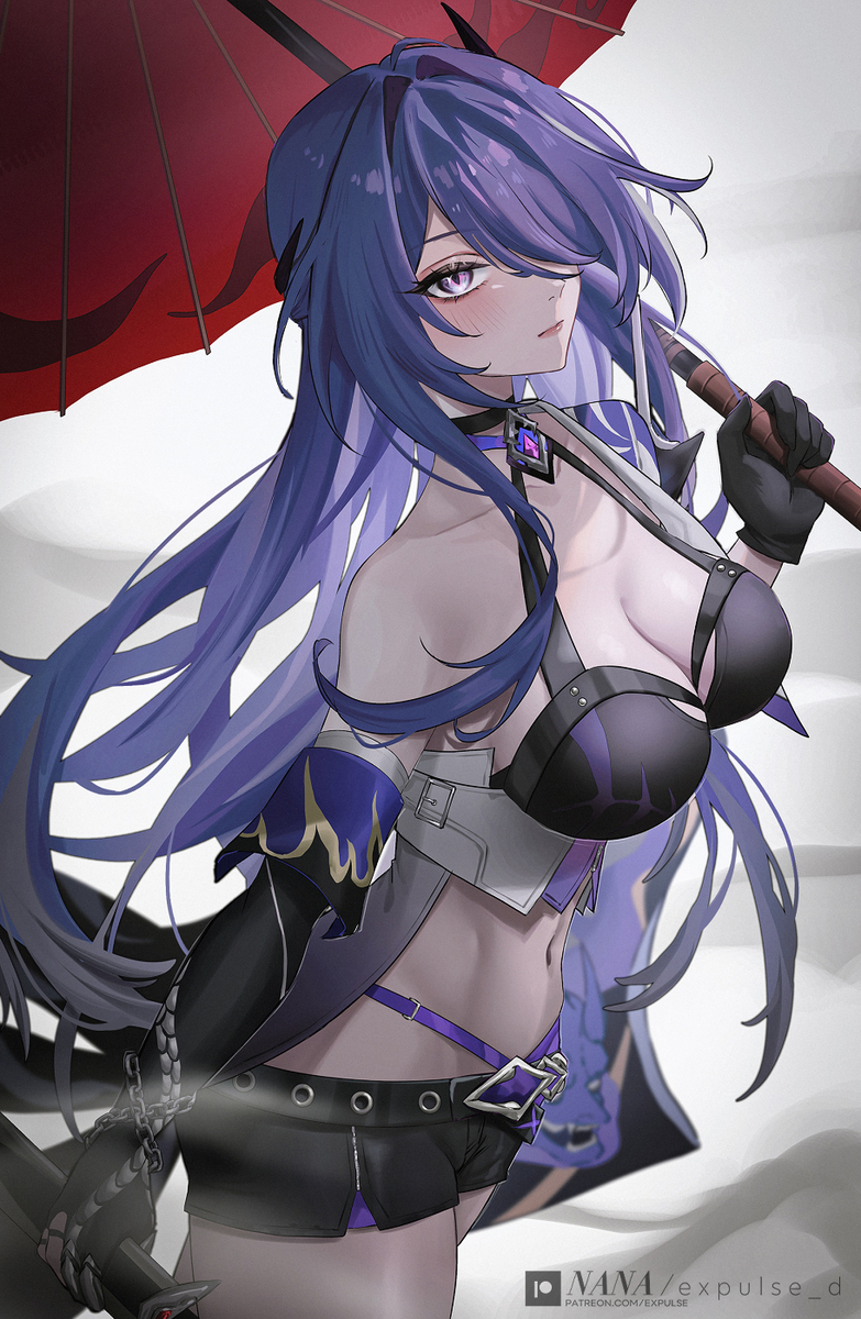 This is a pixiv picture whose title is 黃泉.