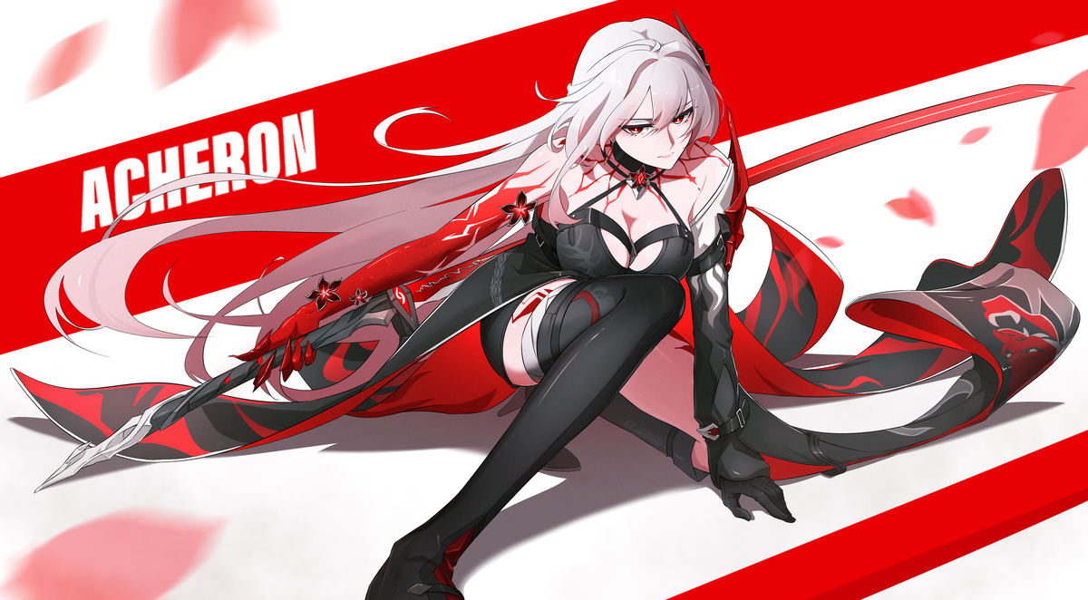 This is a pixiv picture whose title is Acheron.