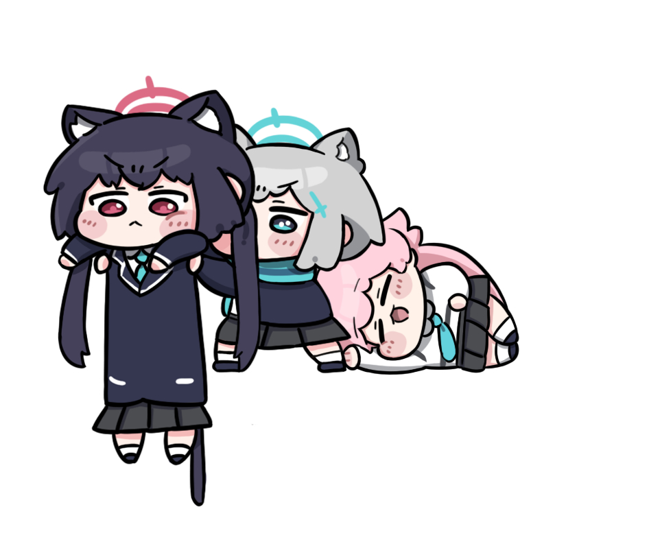 This is a pixiv picture whose title is 모니터 스텐드 도안 수정.