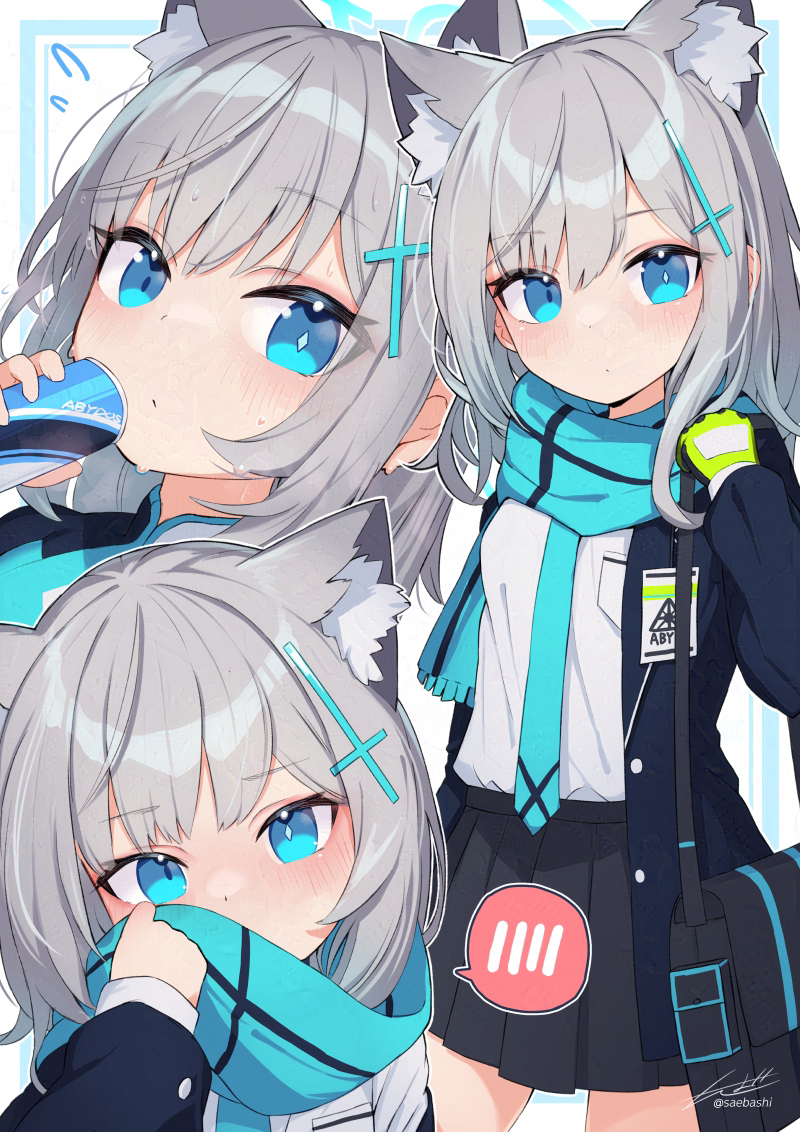 This is a pixiv picture whose title is シロコ.