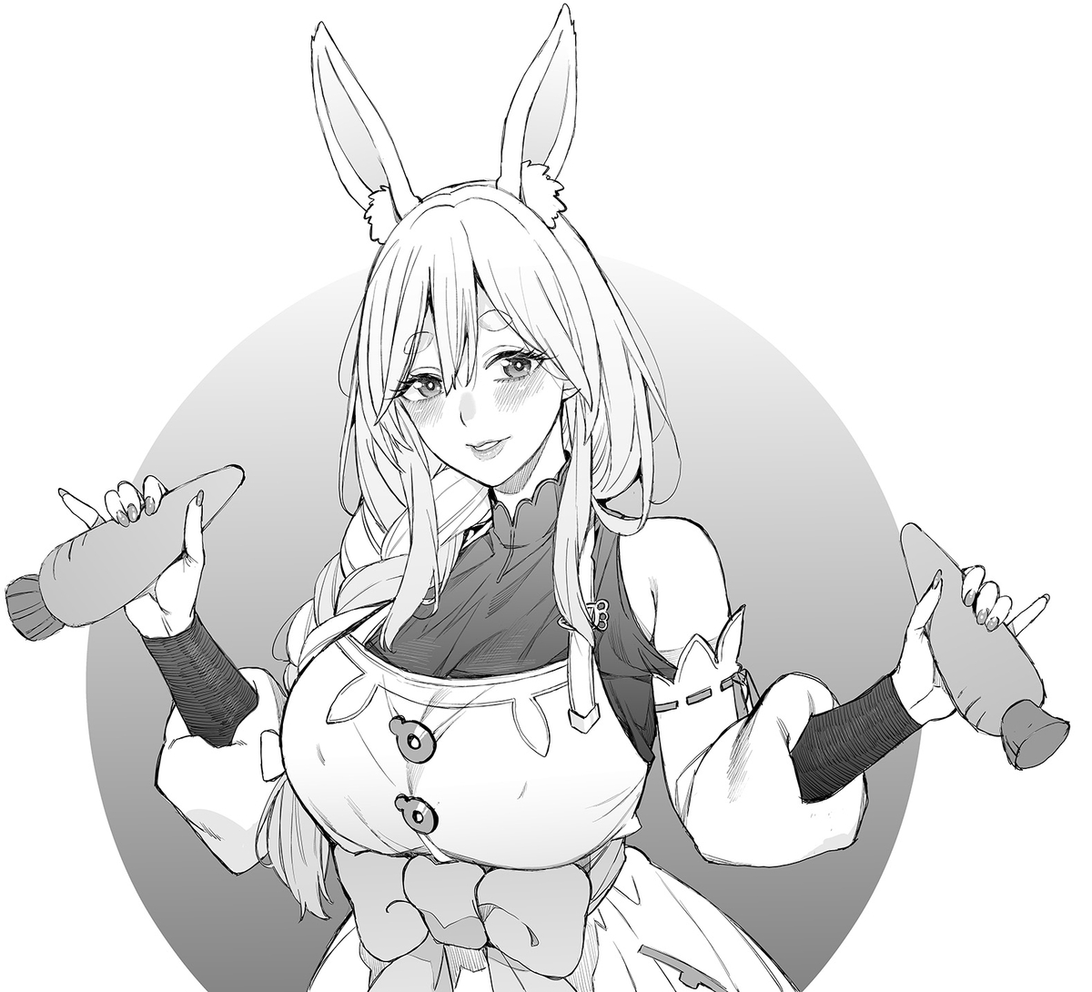This is a pixiv picture whose title is ぺこママみて.