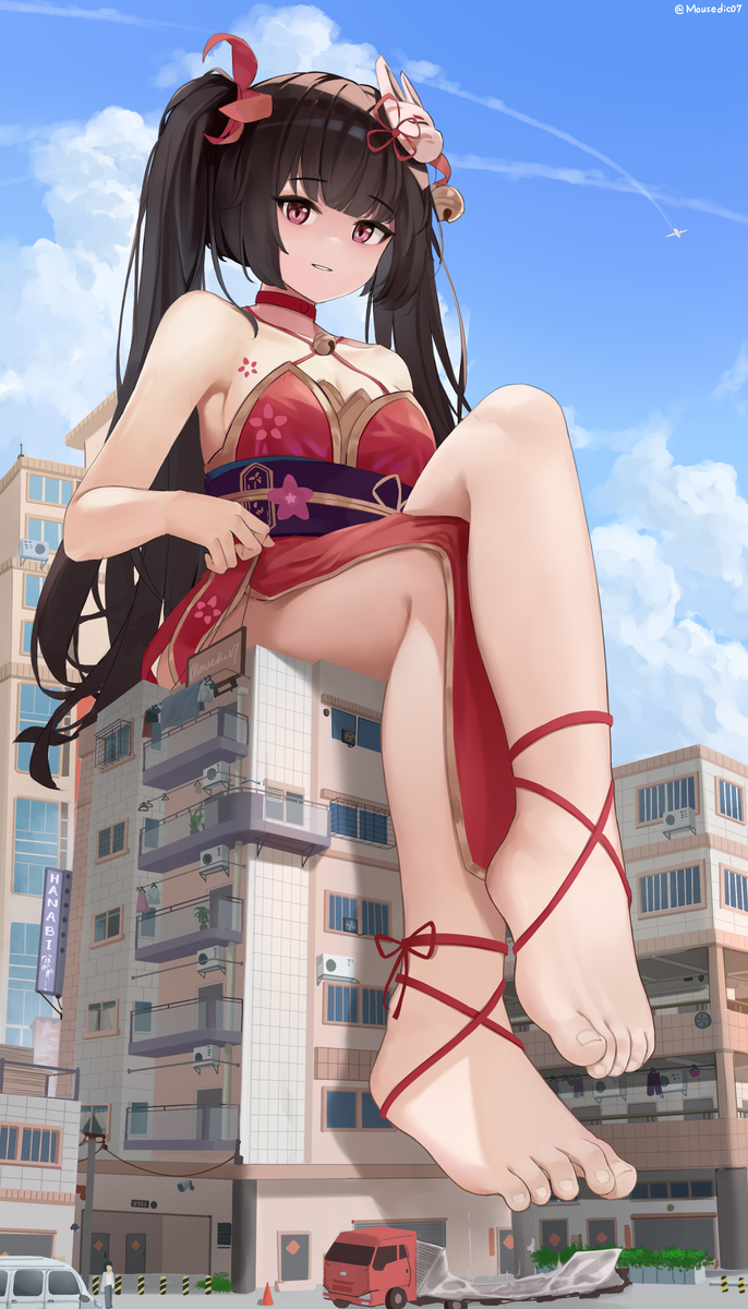 This is a pixiv picture whose title is 花火.