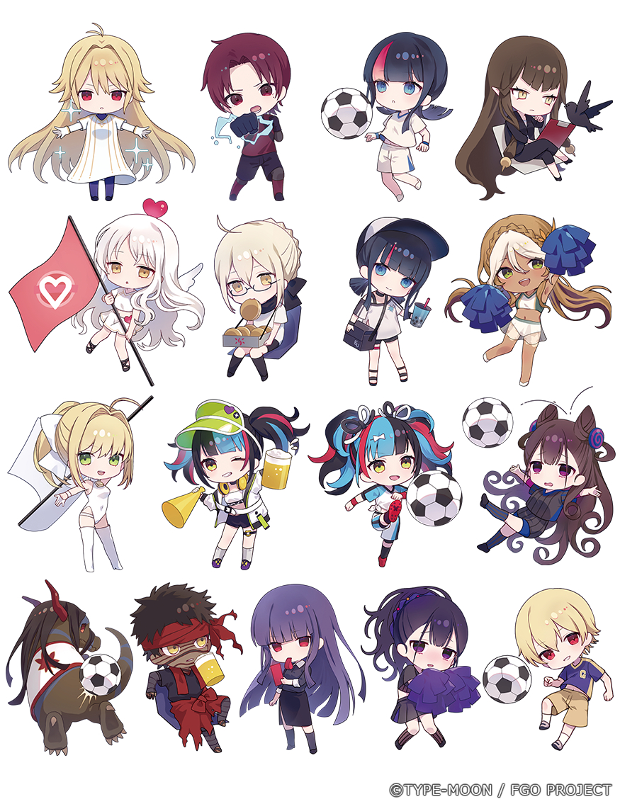 This is a pixiv picture whose title is 【告知】Fate/DSエイプリルフールSDイラスト.