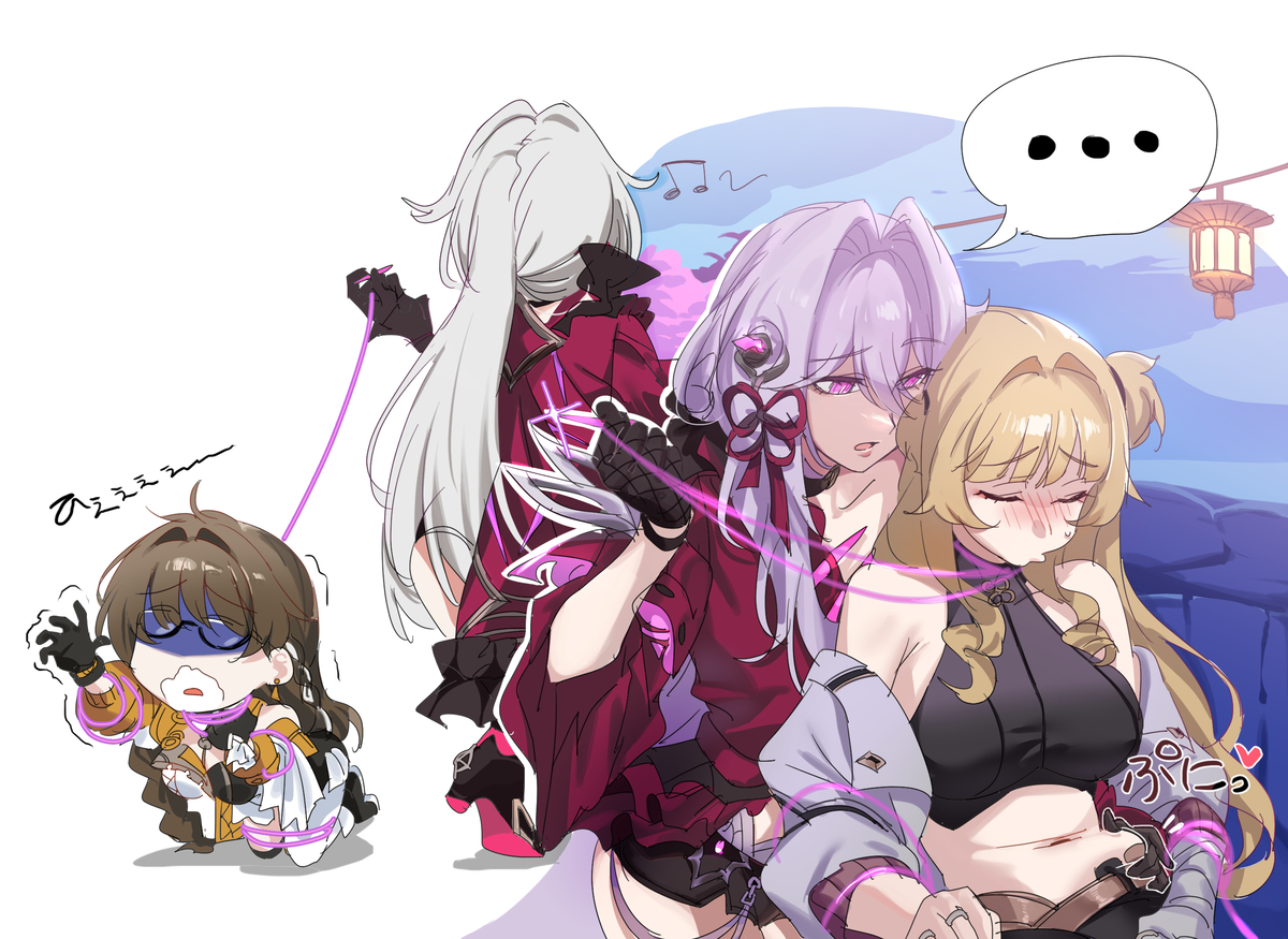 This is a pixiv picture whose title is 崩壊②.