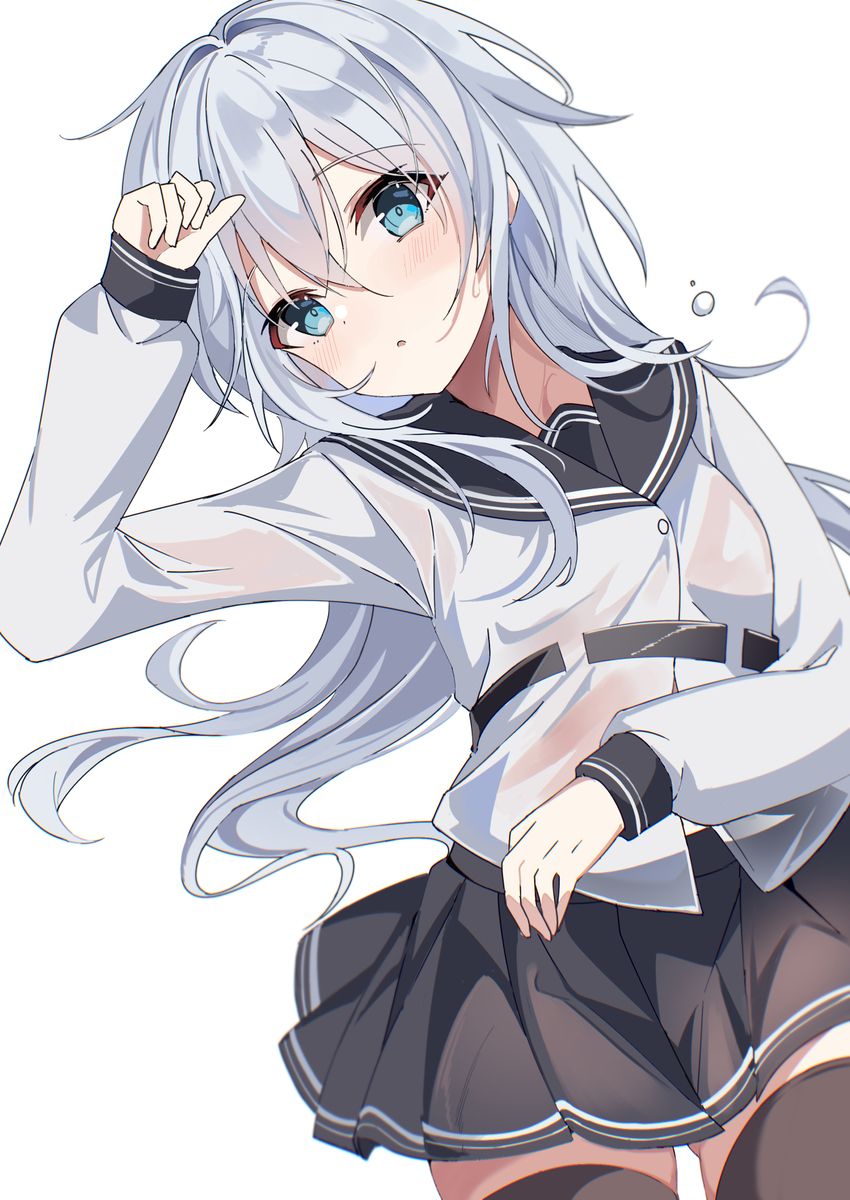 This is a pixiv picture whose title is 濡れヴェールヌイ.