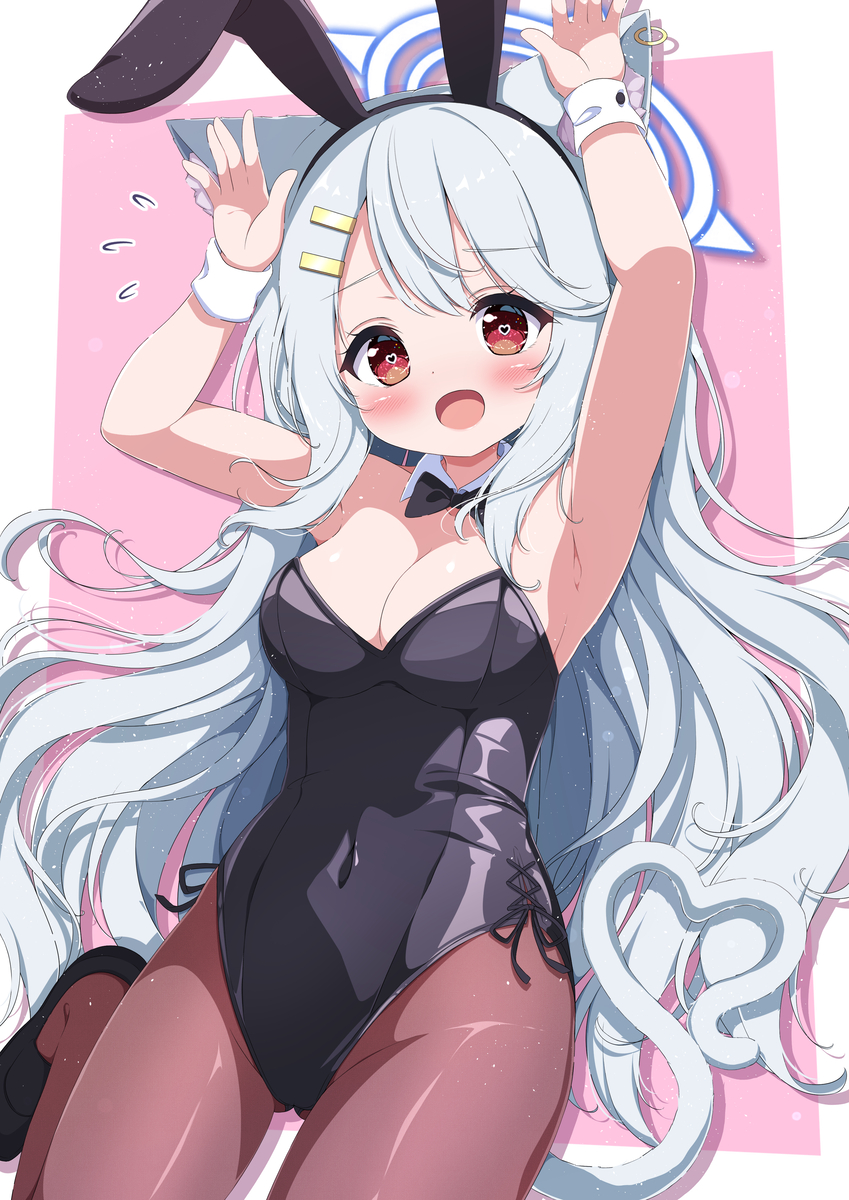 This is a pixiv picture whose title is ぴょん💙.