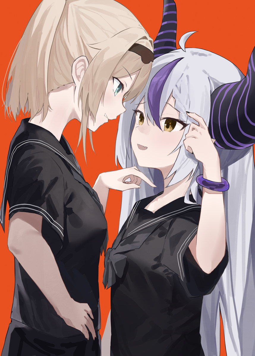 This is a pixiv picture whose title is 絶対敵対メチャキライヤー.