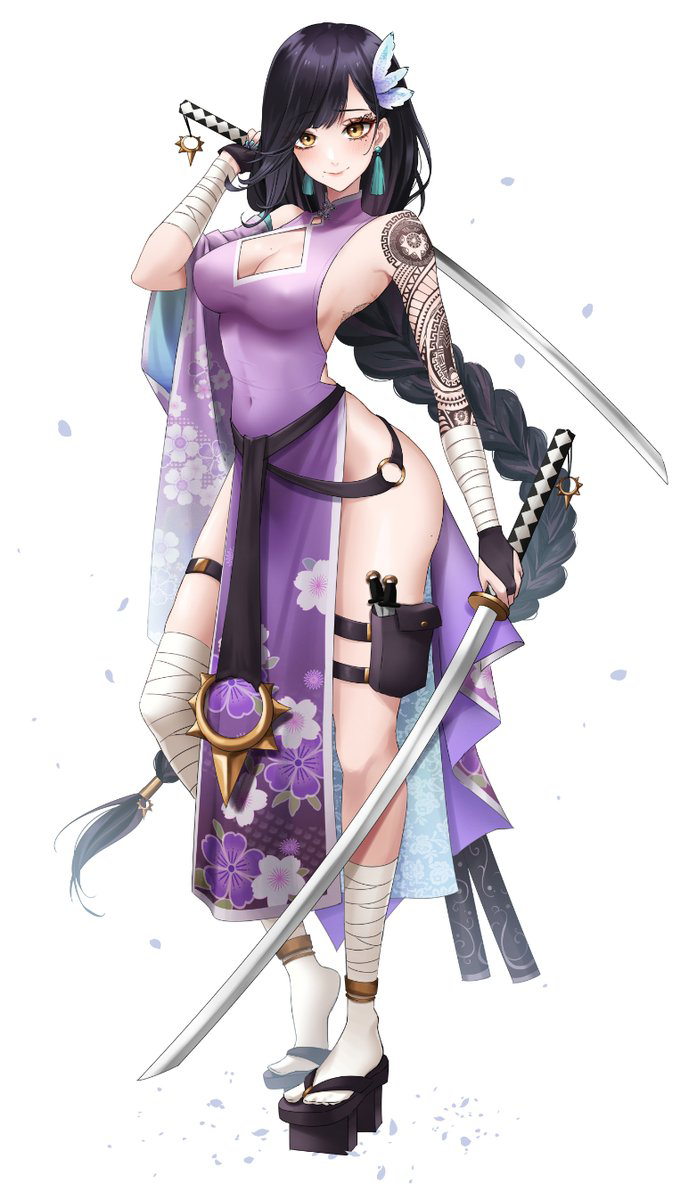 This is a pixiv picture whose title is 村上くろは.
