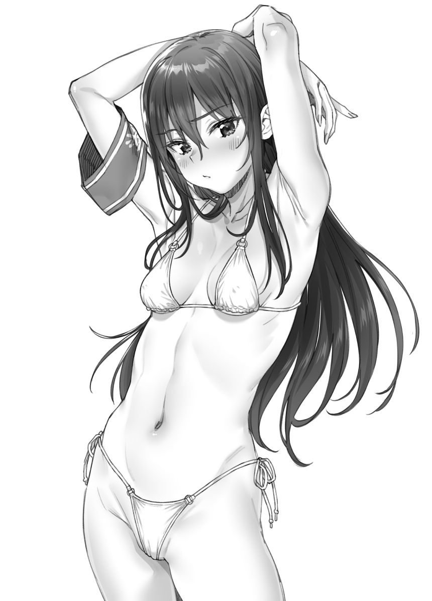 This is a pixiv picture whose title is （胸には自信がないと言ってるのに…）.