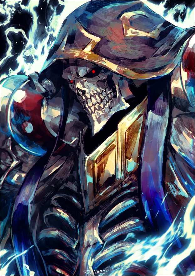 This is a pixiv picture whose title is アインズ・ウール・ゴウン.