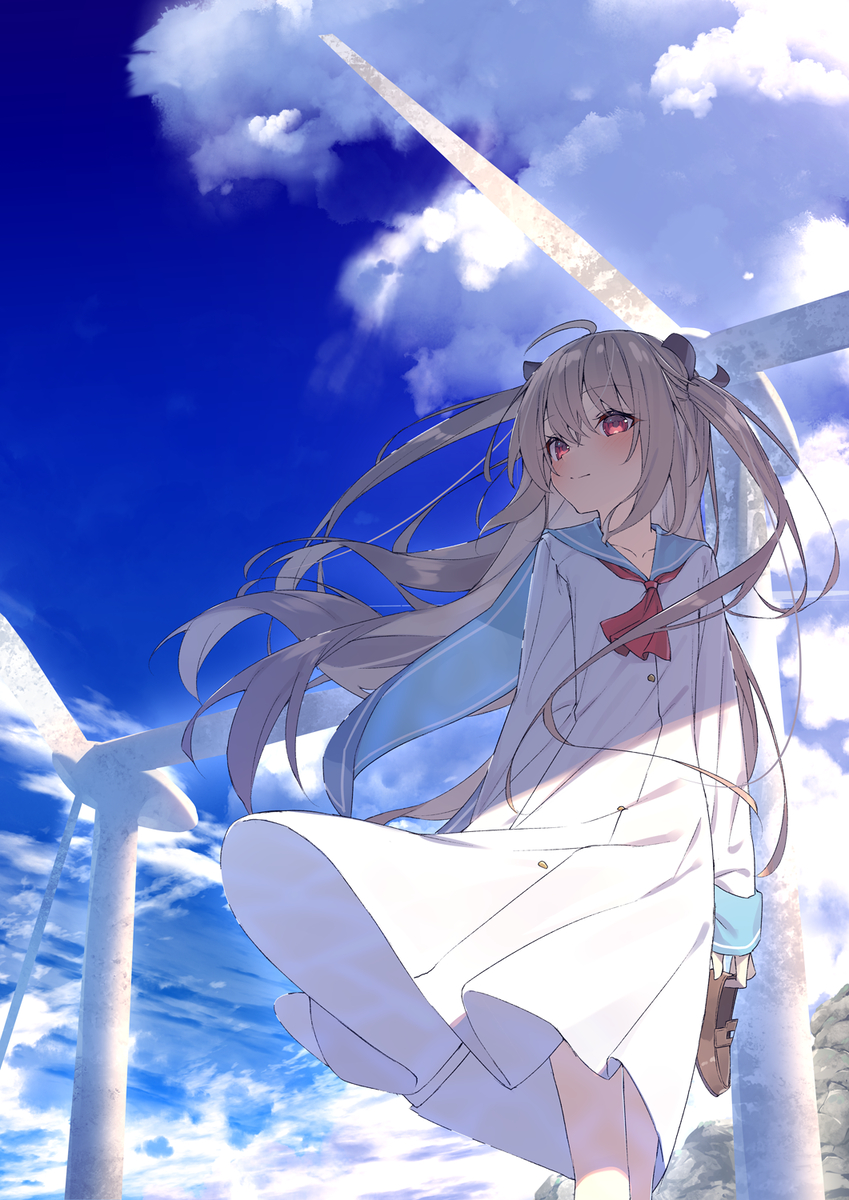This is a pixiv picture whose title is ATRI.