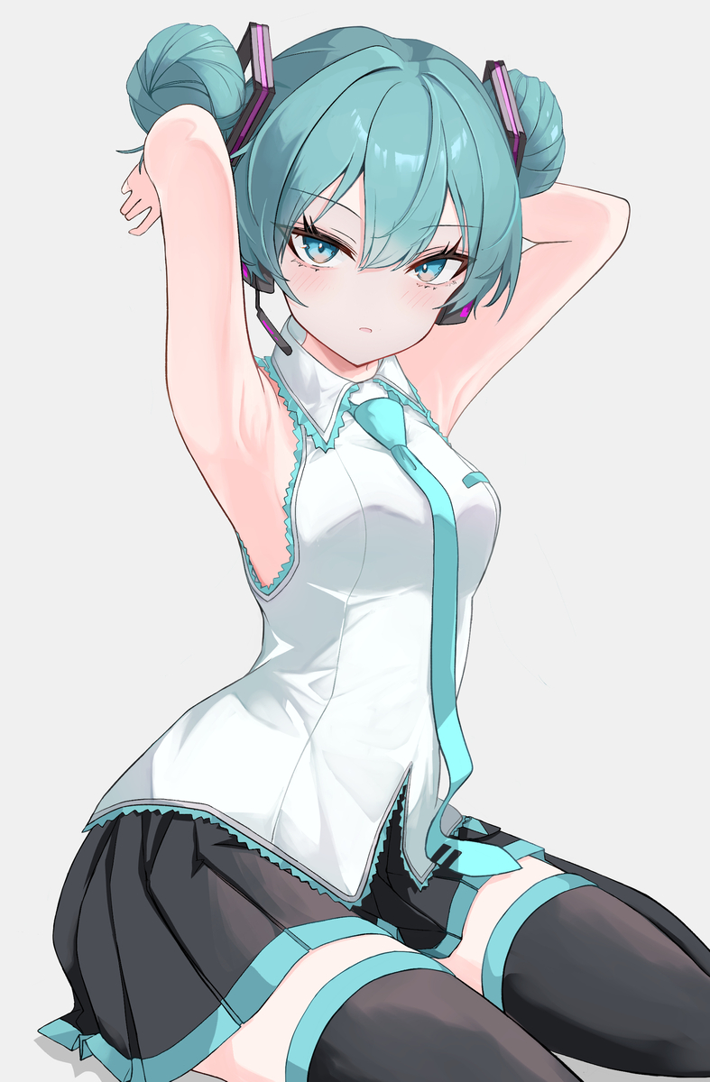This is a pixiv picture whose title is お団子を作る初音ミクさん.