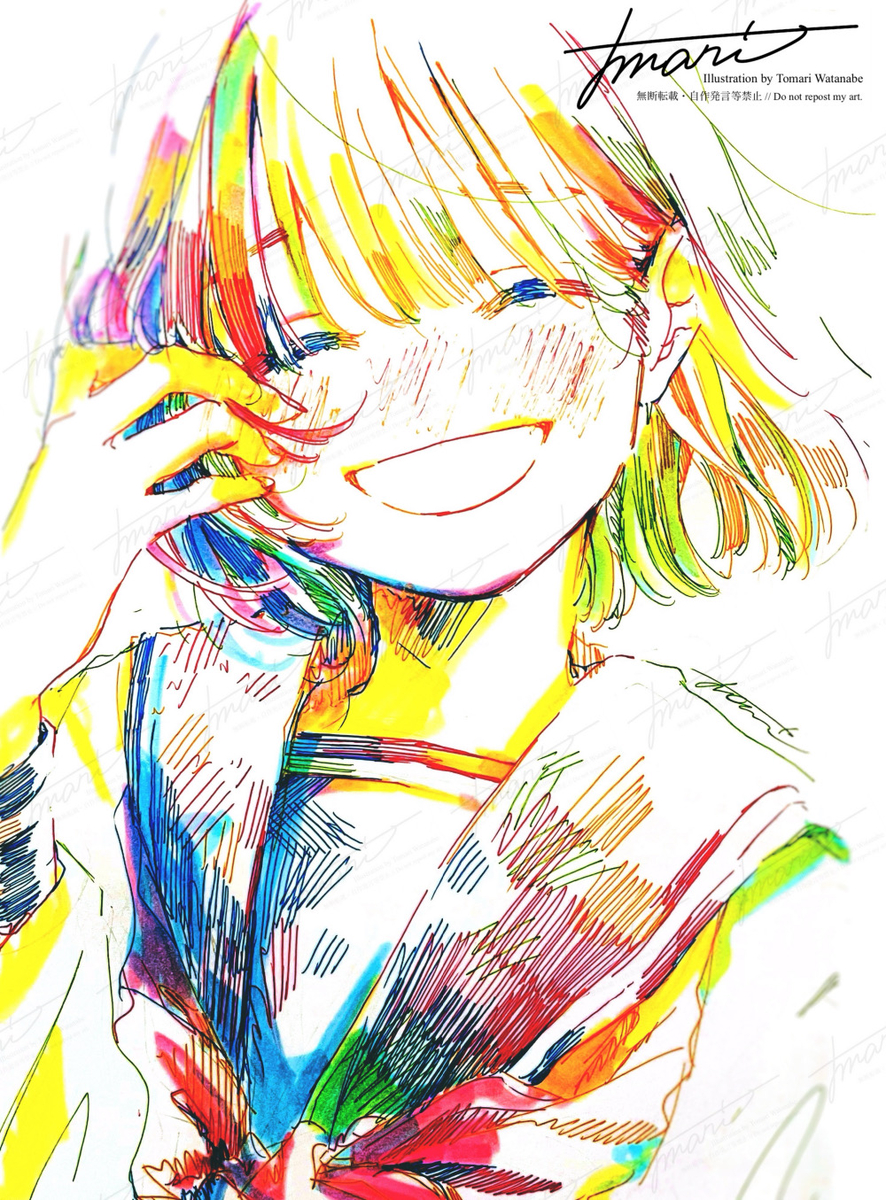 This is a pixiv picture whose title is 「そのままがいいよ！」.