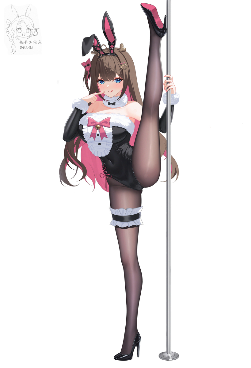 This is a pixiv picture whose title is 东爱璃老师立牌稿件.