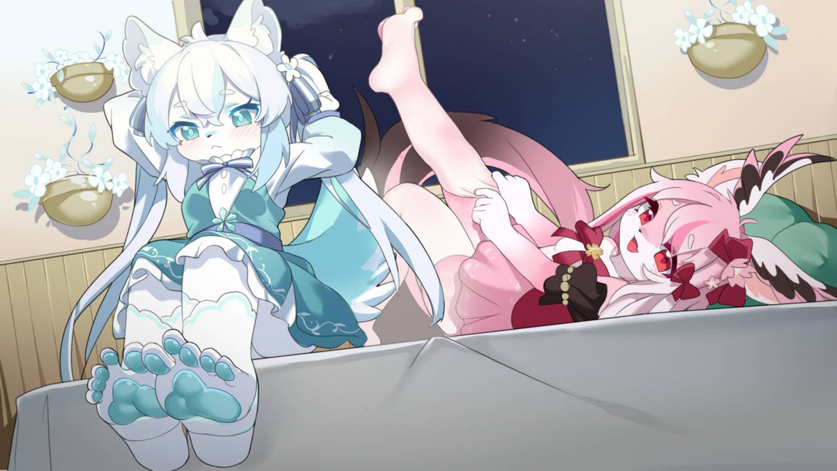 This is a pixiv picture whose title is 委托绘.