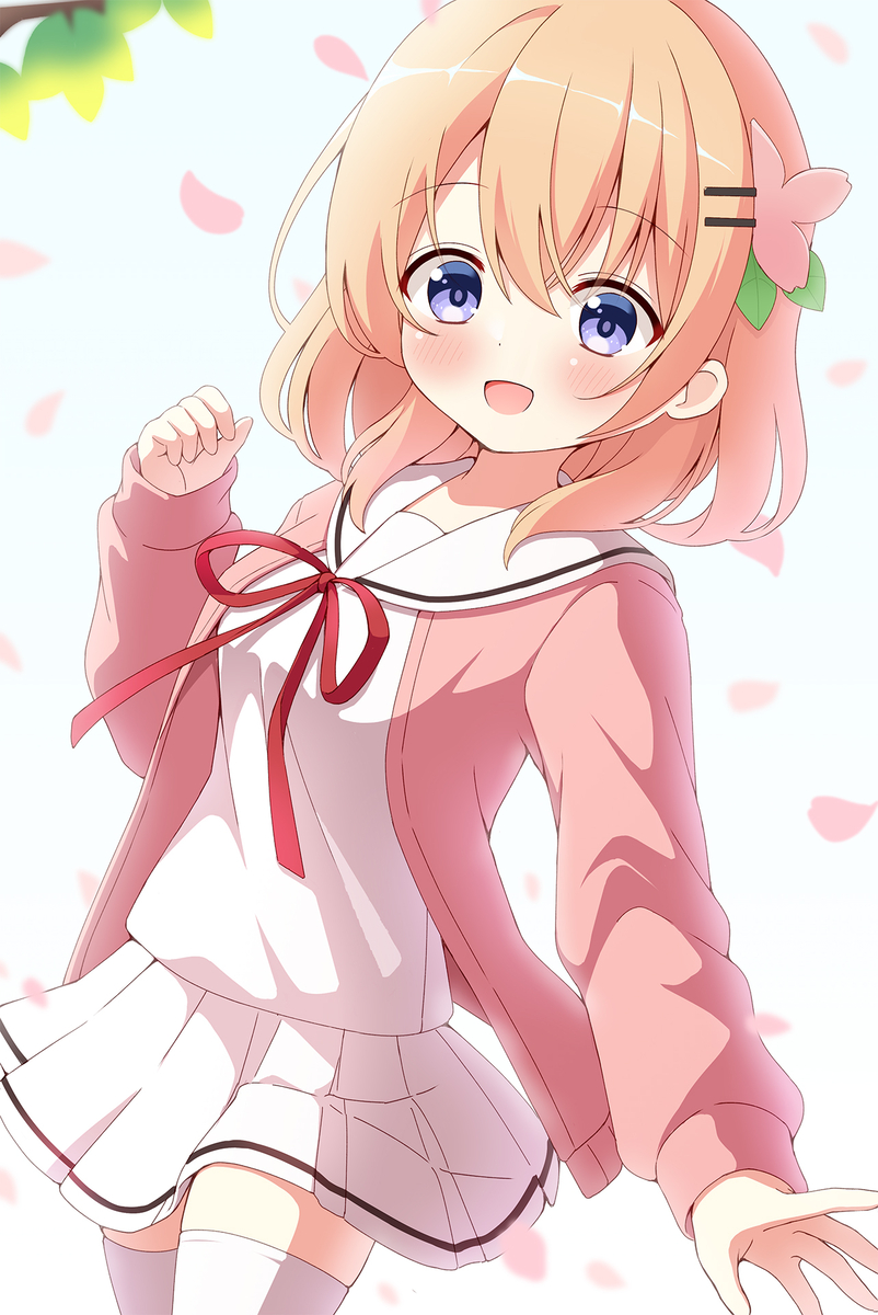 This is a pixiv picture whose title is ココアさん誕生日おめでとう！！！！！！.