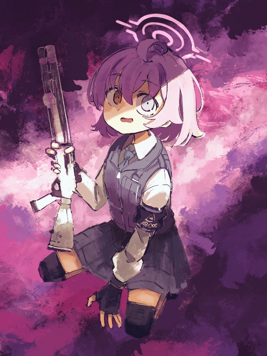 This is a pixiv picture whose title is ホシノ.