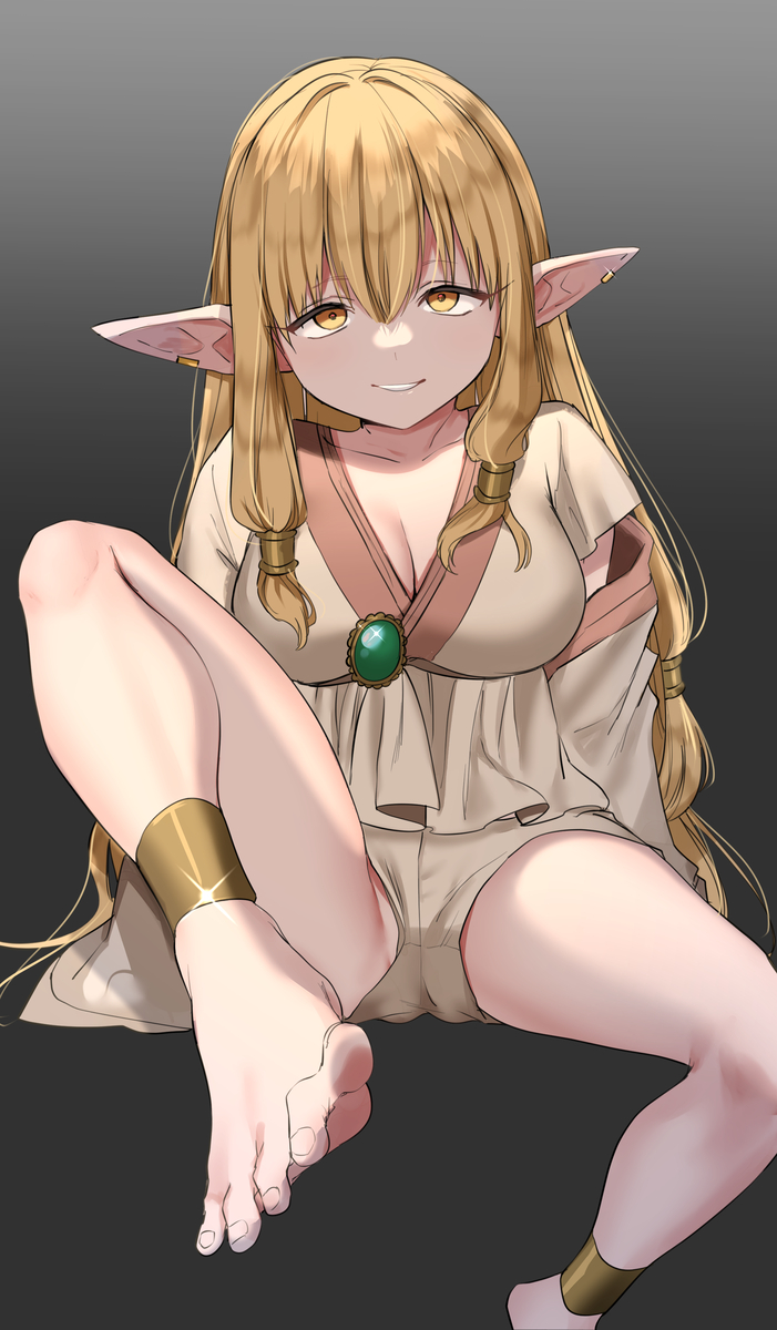 This is a pixiv picture whose title is ゼーリエ初描き.
