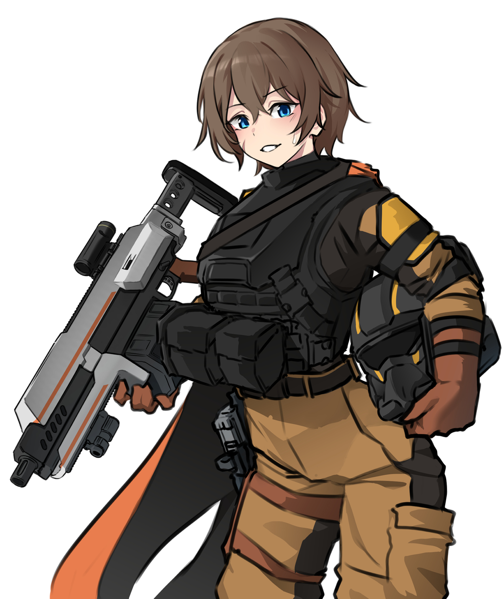 This is a pixiv picture whose title is Most use Helldiver gear.