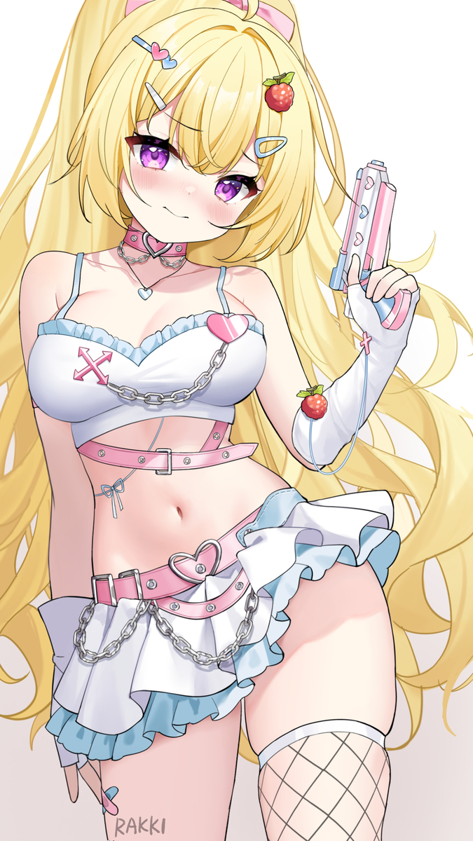 This is a pixiv picture whose title is 荔枝Yuribiu.