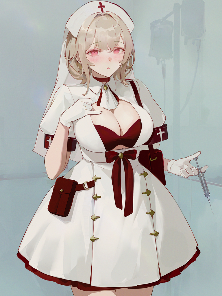 This is a pixiv picture whose title is Vampire Nurse.