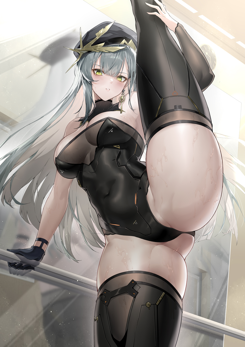 This is a pixiv picture whose title is 托特体操.