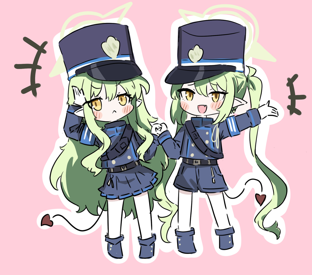 This is a pixiv picture whose title is シュポガキ!!!!.
