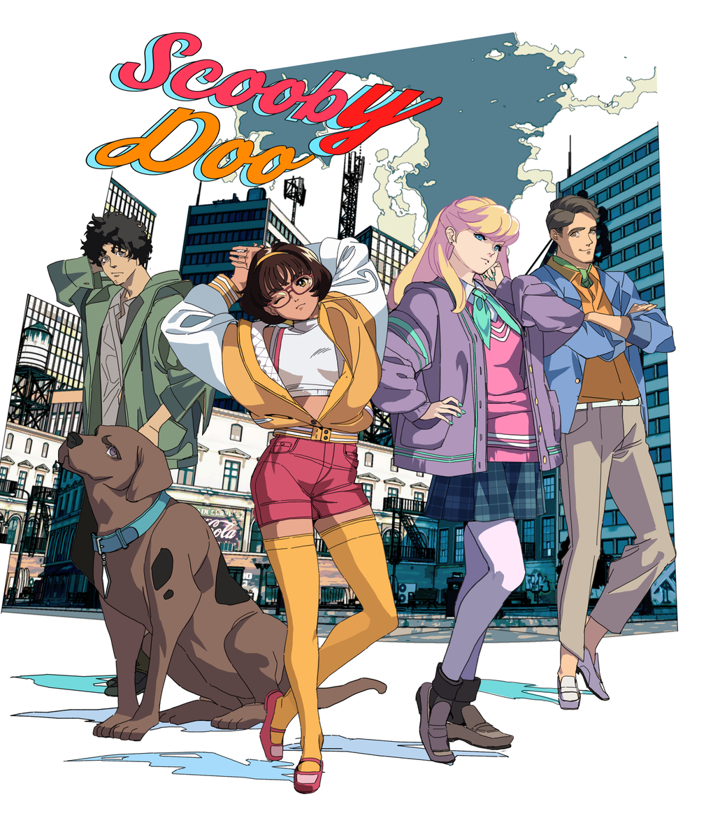 This is a pixiv picture whose title is Scooby doo in TOKYO.