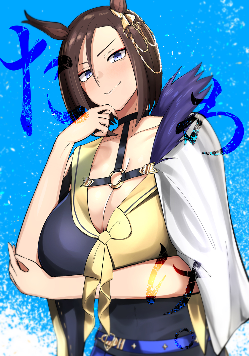 This is a pixiv picture whose title is エアグルーヴの絵.