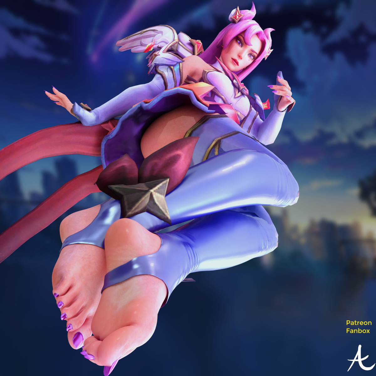 This is a pixiv picture whose title is Star Guardian Kaisa (FJ Alt).